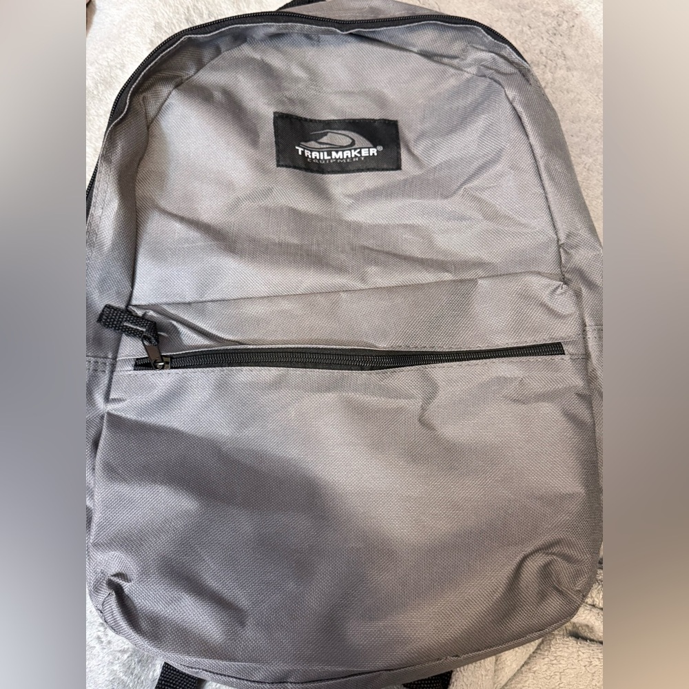 Trailmaker Men's Gray Everyday Backpack – Sleek Urban Carry